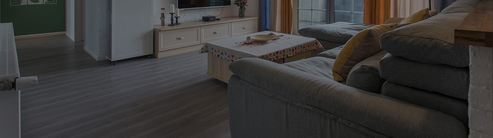 Radiant floor heating system services and installation banner